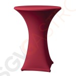 Tischhusse für Stehtische Samba bordeauxrot 85cm 115 x 85(Ø)cm | Polyester, Lycra | bordeauxrot