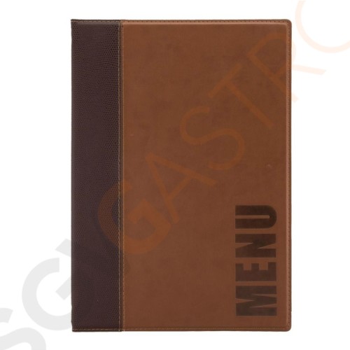Securit Menümappe hellbraun A4 H721 | A4 Securit Menümappe hellbraun A4 H721 | A4