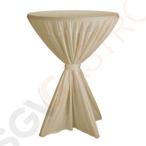 Tischhusse für Stehtische Fiësta ecru 100cm 100(Ø)cm | 100% Polyester | ecru Tischhusse für Stehtische Fiësta ecru 100cm 100(Ø)cm | 100% Polyester | ecru
