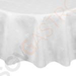 Mitre Luxury Luxor runde Tischdecke weiß 173cm 173(Ø)cm | Baumwolle 190g/m² | weiß