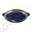 Olympia Nomi runde Tapasschalen blau-schwarz 19cm 6 Stück | 19(Ø)cm | Steinzeug | blau-schwarz