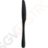 Olympia Etna schwarze Menümesser 12 Stück | 23,3(L)cm | Edelstahl mit schwarzer Beschichtung