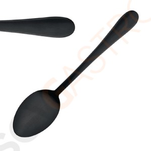 Olympia Etna schwarze Teelöffel 12 Stück | 14,4(L)cm | Edelstahl mit schwarzer Beschichtung Olympia Etna schwarze Teelöffel 12 Stück | 14,4(L)cm | Edelstahl mit schwarzer Beschichtung