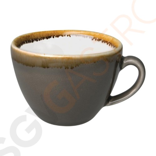 Olympia Kiln Cappuccinotassen Rauch 23cl Passend zu Untertassen HC391, GP331 ,GP347, GP363, GP479 | 6 Stück | Kapazität: 23cl | Porzellan | Rauch
