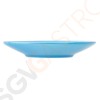 Olympia Cafe Untertassen blau 11,7cm Passend zu Espressotassen HC402, GK070, GK071, GK072, GL459 | 12 Stück | 11,7(Ø)cm | Steinzeug | blau