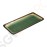Olympia Nomi rechteckige Tapasteller grün-schwarz 24,5 x 11cm 6 Stück | 24,5 x 11cm | Steinzeug | grün-schwarz
