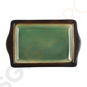 Olympia Nomi rechteckige Tapasschalen grün-schwarz 28,3 x 17,8cm 6 Stück | 28,3 x 17,8cm | Steinzeug | grün-schwarz Olympia Nomi rechteckige Tapasschalen grün-schwarz 28,3 x 17,8cm 6 Stück | 28,3 x 17,8cm | Steinzeug | grün-schwarz