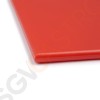 Hygiplas HDPE kleines Schneidebrett rot 300x 225x12mm HC866 | Klein | 1,2(H) x 30(B) x 22,5(T)cm