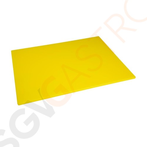 Hygiplas LDPE Schneidebrett gelb 600x450x10mm HC883 | Groß | 1(H) x 60(B) x 45(T)cm
