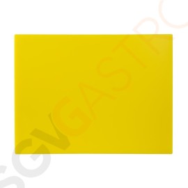Hygiplas LDPE Schneidebrett gelb 600x450x10mm HC883 | Groß | 1(H) x 60(B) x 45(T)cm