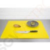 Hygiplas LDPE Schneidebrett gelb 600x450x10mm HC883 | Groß | 1(H) x 60(B) x 45(T)cm