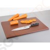 Hygiplas standard Schneidebrett mit hoher Dichte braun J004 | Standard - 12(H) x 450(B) x 300(T)mm