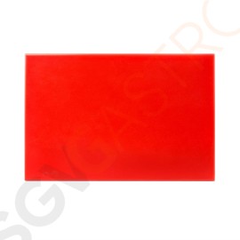 Hygiplas standard Schneidebrett mit hoher Dichte rot J010 | Standard - 12(H) x 450(B) x 300(T)mm