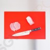Hygiplas standard Schneidebrett mit hoher Dichte rot J010 | Standard - 12(H) x 450(B) x 300(T)mm
