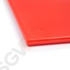 Hygiplas großes Schneidebrett mit hoher Dichte rot J011 | Groß - 1,2(H) x 60(B) x 45(T)cm