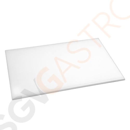 Hygiplas standard Schneidebrett mit hoher Dichte weiß J016 | Standard - 12(H) x 450(B) x 300(T)mm