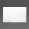 Hygiplas standard Schneidebrett mit hoher Dichte weiß J016 | Standard - 12(H) x 450(B) x 300(T)mm