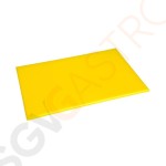 Hygiplas standard Schneidebrett mit hoher Dichte gelb J020 | Standard - 12(H) x 450(B) x 300(T)mm