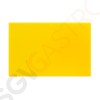 Hygiplas standard Schneidebrett mit hoher Dichte gelb J020 | Standard - 12(H) x 450(B) x 300(T)mm