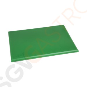 Hygiplas extra dickes Schneidebrett mit hoher Dichte grün Schneidebrett grün (Obst/ Gemüse).