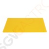 Hygiplas extra dickes Schneidebrett mit hoher Dichte gelb Schneidebrett gelb (Geflügel).