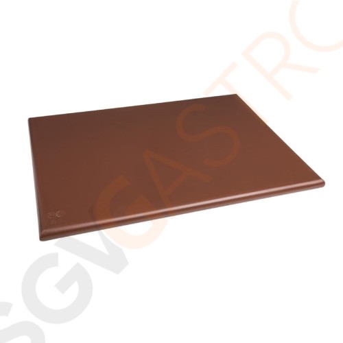 Hygiplas extra großes Schneidebrett mit hoher Dichte braun Schneidebrett braun (Wurst, gebratenes Fleisch). Hygiplas extra großes Schneidebrett mit hoher Dichte braun Schneidebrett braun (Wurst, gebratenes Fleisch).