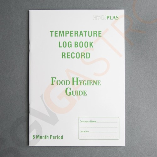 Hygiplas Temperatur-Logbuch Logbuch.