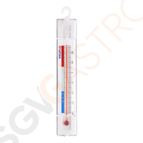 Hygiplas hängendes Gefrierschrankthermometer Temperaturbereich: -40°C bis +20°C.