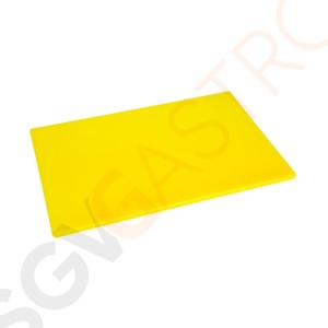 Hygiplas LDPE Schneidebrett gelb 45x30x1,2cm J254 | Standard - 1,2(H) x 45(B) x 30(T)cm