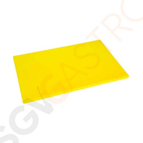Hygiplas LDPE Schneidebrett gelb 45x30x1,2cm J254 | Standard - 1,2(H) x 45(B) x 30(T)cm