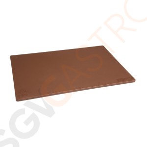 Hygiplas LDPE Schneidebrett braun 45x30x1,2cm J256 | Standard - 1,2(H) x 45(B) x 30(T)cm
