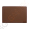 Hygiplas LDPE Schneidebrett braun 45x30x1,2cm J256 | Standard - 1,2(H) x 45(B) x 30(T)cm