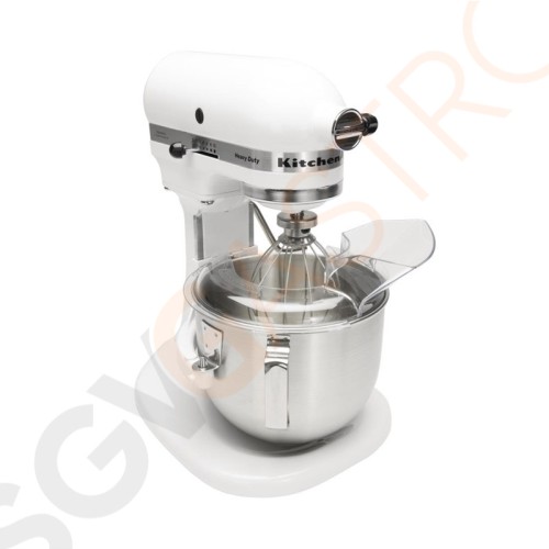 KitchenAid Heavy Duty Küchenmaschine K5 weiß 4,8L 315W/230V | Kapazität: 4,8L | Edelstahlschüssel | weiß KitchenAid Heavy Duty Küchenmaschine K5 weiß 4,8L 315W/230V | Kapazität: 4,8L | Edelstahlschüssel | weiß