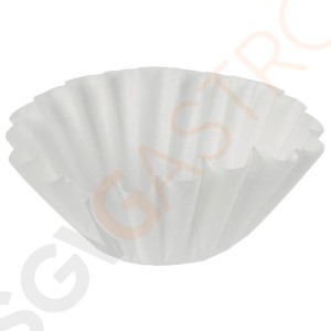 Korbfilterpapier Anzahl pro Packung: 1000 Stück | Für Nutzung mit Bravilor- und Buffalo-Kaffeemaschinen F454, G108, J510, DN487