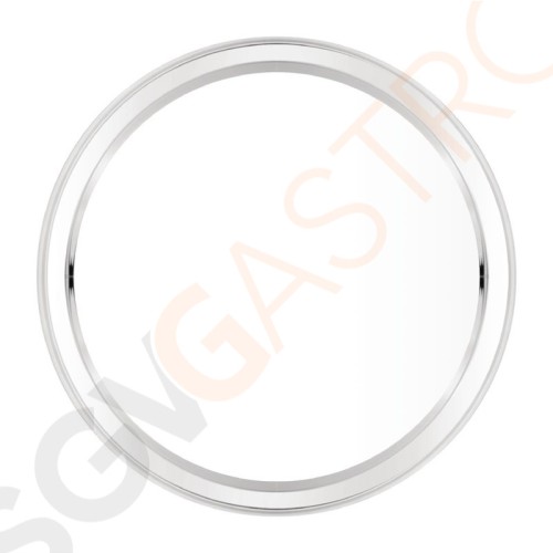 Olympia rundes Serviertablett Edelstahl 30,5cm 30,5(Ø)cm | Edelstahl Olympia rundes Serviertablett Edelstahl 30,5cm 30,5(Ø)cm | Edelstahl