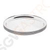 Olympia rundes Serviertablett Edelstahl 30,5cm 30,5(Ø)cm | Edelstahl Olympia rundes Serviertablett Edelstahl 30,5cm 30,5(Ø)cm | Edelstahl