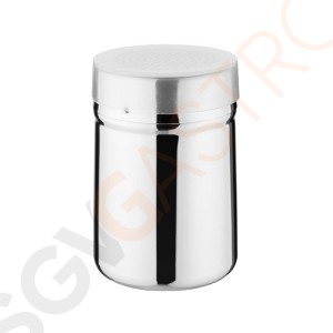 Vogue Puderzuckerstreuer fein 2mm Material: Edelstahl | Kapazität: 275ml | Fein | 2mm-Löcher Vogue Puderzuckerstreuer fein 2mm Material: Edelstahl | Kapazität: 275ml | Fein | 2mm-Löcher