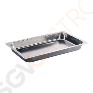 Bourgeat GN1/1 Edelstahl-Auflaufform 2cm 20 mm tief. Bourgeat GN1/1 Edelstahl-Auflaufform 2cm 20 mm tief.