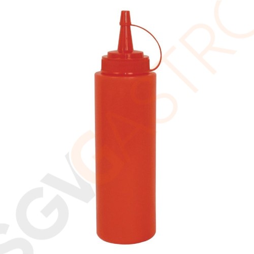 Vogue Quetschflasche rot 681ml Kapazität: 681ml. Rot.