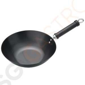 Vogue Wok Antihaft-Beschichtung 30,5cm Wok, flacher Boden, 30,5(Ø)cm.
