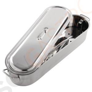 Fischpfanne mit Einsatz 50cm Fischpfanne 50 cm.