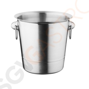 Olympia Weinkühler Edelstahl 19cm Geeignet für Ständer DP115 | Kapazität: 3,78L | 19 x 19(Ø)cm | Edelstahl