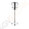 Olympia Weinkühler Edelstahl 19cm Geeignet für Ständer DP115 | Kapazität: 3,78L | 19 x 19(Ø)cm | Edelstahl