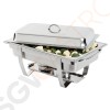 Olympia Milan Chafing-Dish Kapazität: 9L | 27 x 33,2 x 59cm (GN1/1) | Edelstahl Olympia Milan Chafing-Dish Kapazität: 9L | 27 x 33,2 x 59cm (GN1/1) | Edelstahl