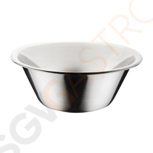 Vogue Teigschüssel konisch Edelstahl 1L Teigschüssel 16,5 cm, 1 Liter