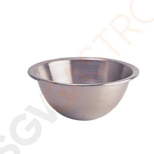 Bourgeat runde Aufschlagschüssel 40cm Kapazität: 15 Liter. Material: Edelstahl.