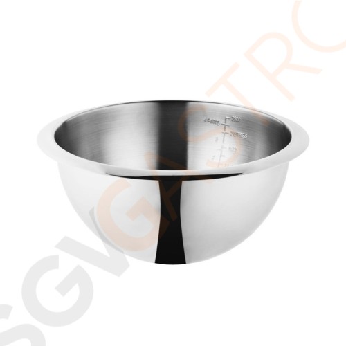 Vogue Teigschüssel Edelstahl 2,65L Teigschüssel 2,65L