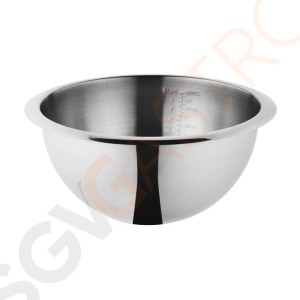 Vogue Teigschüssel Edelstahl 3,5L Teigschüssel 3,5L