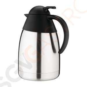 Olympia Thermoskanne 1,5L Kapazität: 1,5L | Edelstahl und Polypropylen