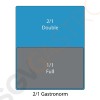 Vogue GN-Behälter Edelstahl 40mm GN2/1 GN2/1. Tiefe: 40mm. Kapazität: 12 Liter. Vogue GN-Behälter Edelstahl 40mm GN2/1 GN2/1. Tiefe: 40mm. Kapazität: 12 Liter.